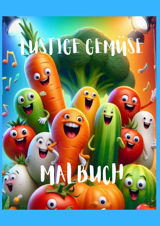 Lustige Gemüse