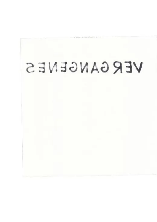 Vergangenes