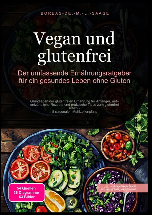 Glutenfrei (DE) / Vegan und glutenfrei: Der umfassende Ernährungsratgeber für ein gesundes Leben ohne Gluten