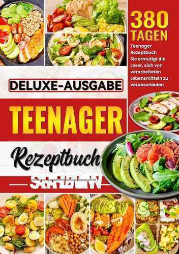 Deluxe-Ausgabe Teenager Rezeptbuch