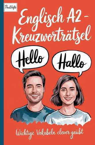 Englisch üben mit Kreuzworträtseln - A2-Wortschatz