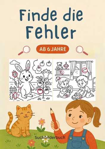 Finde die Fehler - Suchbilderbuch