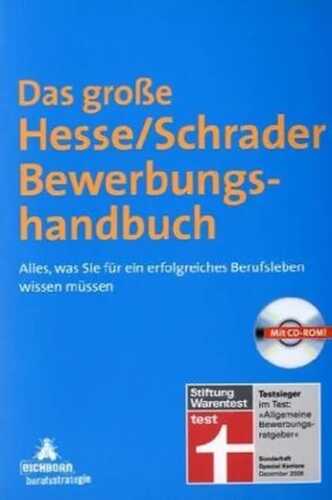 Das große Hesse/Schrader Bewerbungshandbuch