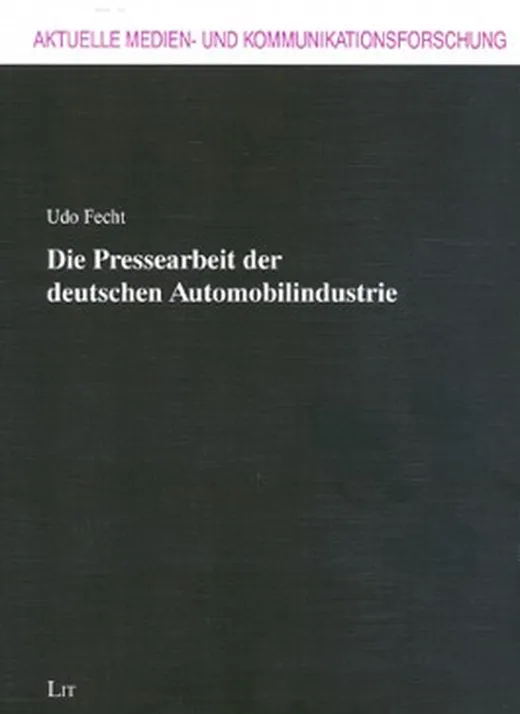 Pressearbeit der Deutschen Automobilindustrie