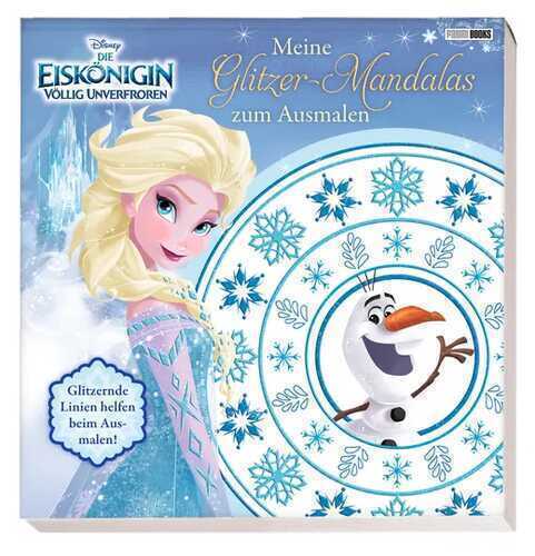Disney Die Eiskönigin: Meine Glitzer-Mandalas zum Ausmalen