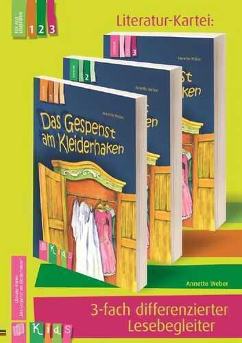 "Das Gespenst am Kleiderhaken" 3-fach differenzierter Lesebegleiter