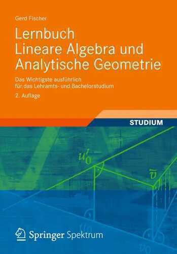 Lernbuch Lineare Algebra und Analytische Geometrie