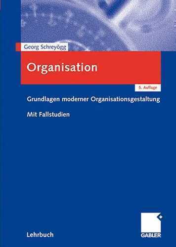 Organisation — Georg Schreyogg,
