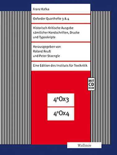 Oxforder Quarthefte 3 & 4 — Roland Reuß