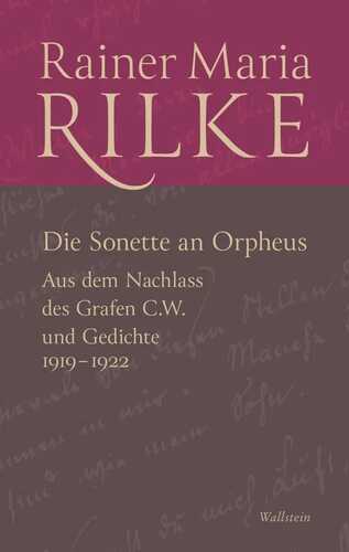 Die Sonette an Orpheus — Rainer Maria Rilke