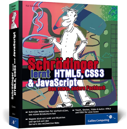 Schrödinger lernt HTML5, CSS3 und JavaScript
