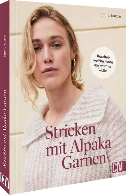 Stricken mit Alpaka-Garnen