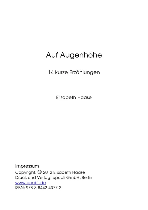 Auf Augenhöhe