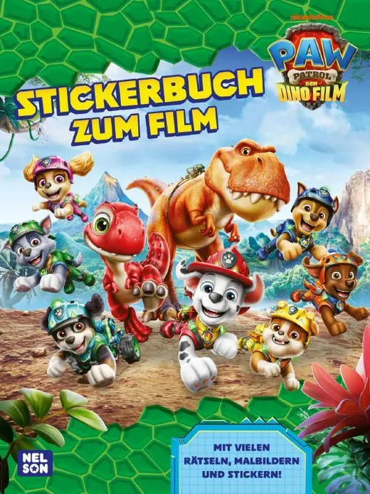 PAW Patrol Mitmachbuch: PAW Patrol - Der Dinofilm: Stickerbuch zum Film