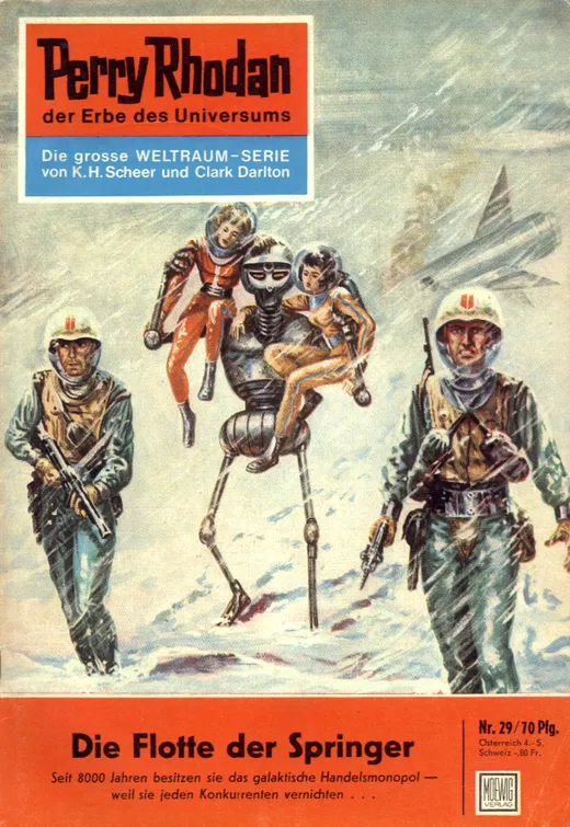 Perry Rhodan 29: Die Flotte der Springer (Heftroman): Perry Rhodan-Zyklus "Die Dritte Macht" (Perry Rhodan-Erstauflage)