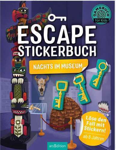 Escape-Stickerbuch – Nachts im Museum