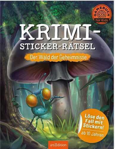Krimi-Sticker-Rätsel – Der Wald der Geheimnisse