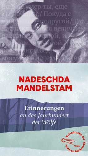 Erinnerungen — Nadeschda Mandelstam