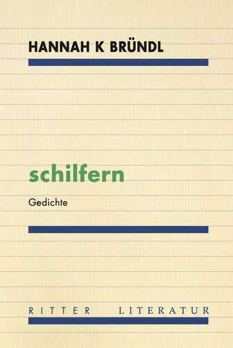 schilfern — Hannah K Bründl
