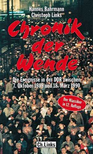 Chronik der Wende — Hannes Bahrmann