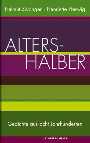 Altershalber — Helmut Zwanger