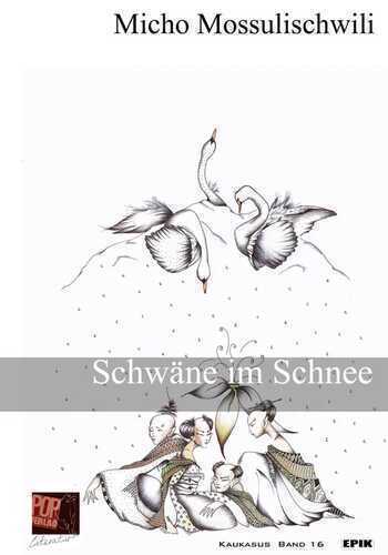 Schwäne im Schnee