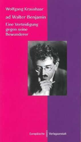 ad Walter Benjamin — Wolfgang Kraushaar