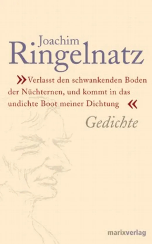 Verlasst den schwankenden Boden der Nüchternen und kommt in das undichte Boot der Dichtung