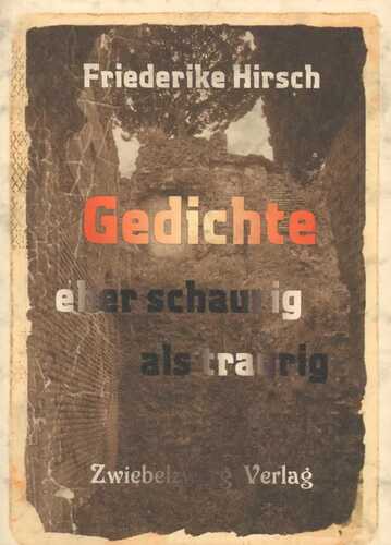 Gedichte eher schaurig als traurig