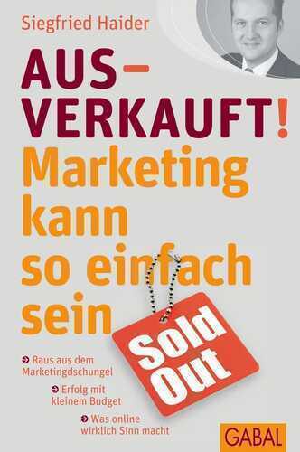 Ausverkauft! — Siegfried Haider