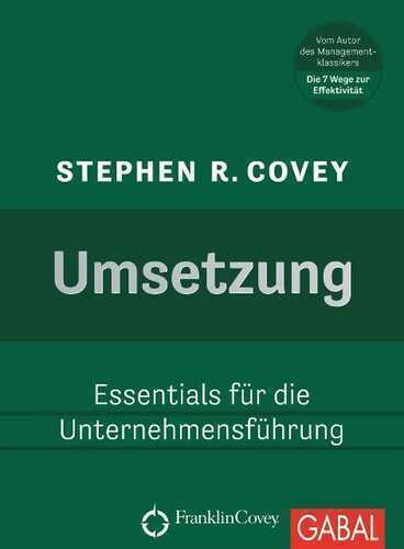 Umsetzung — Stephen R. Covey