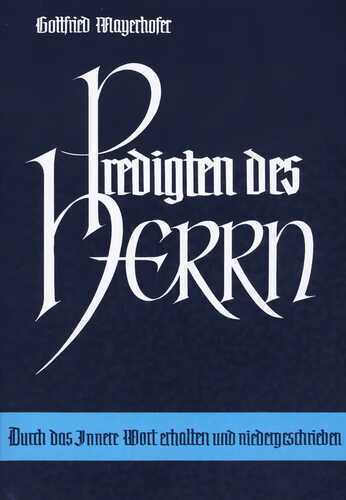 Predigten des Herrn