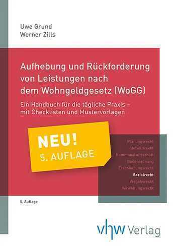 Aufhebung und Rückforderung von Leistungen nach dem Wohngeldgesetz (WoGG)