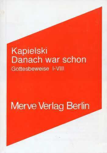 Danach war schon