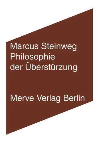 Philosophie der Überstürzung