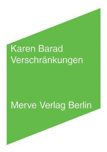 Verschränkungen — Karen Barad