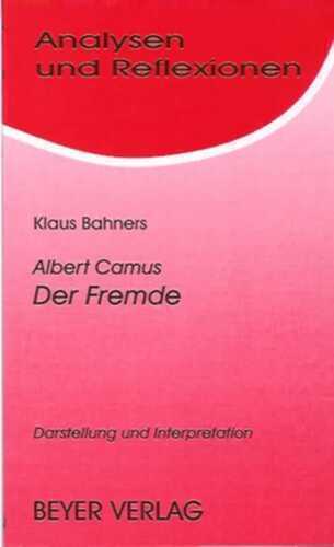 Camus,Albert - Der Fremde