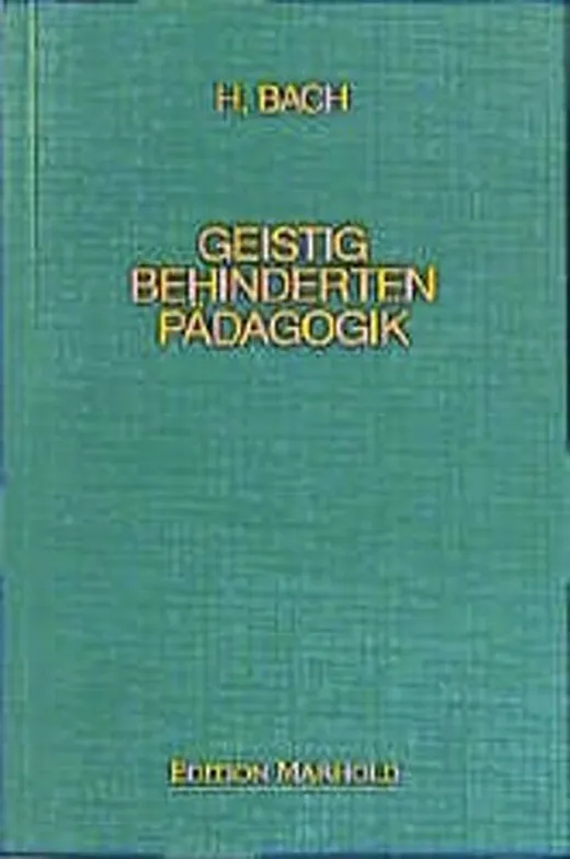 Geistigbehindertenpädagogik