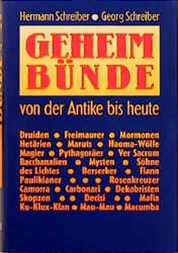 Geheimbünde
