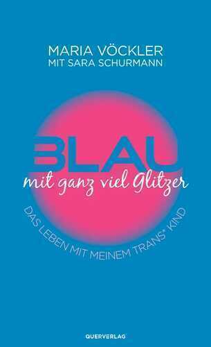 Blau mit ganz viel Glitzer