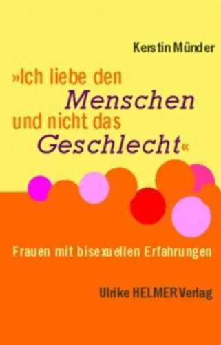 Ich liebe den Menschen und nicht das Geschlecht