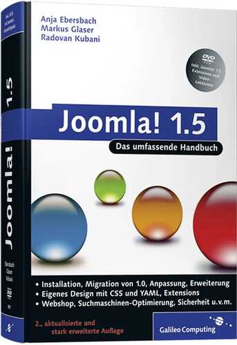 Joomla! 1.5 — Anja Ebersbach
