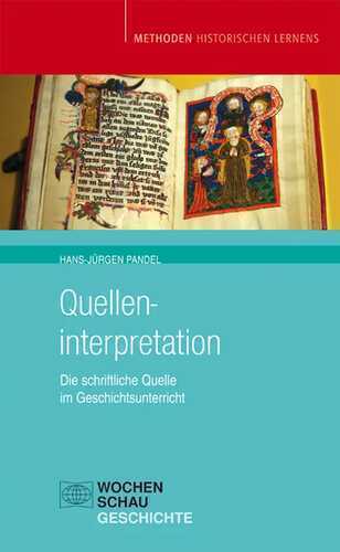Quelleninterpretation — Hans-Jürgen Pandel