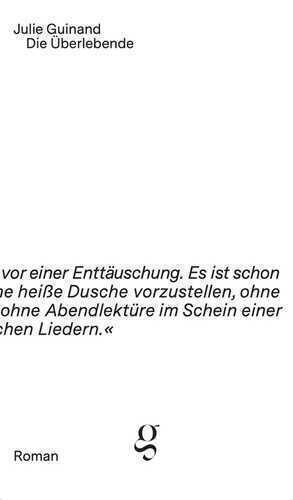 Die Überlebende — Guinand Julie