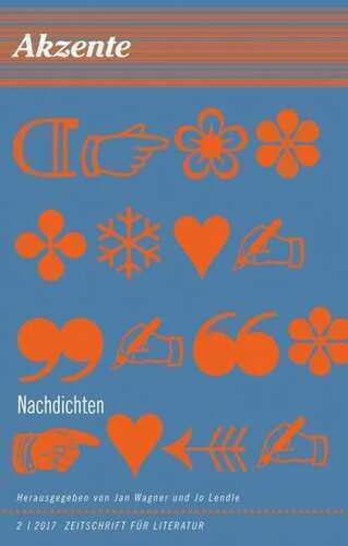 Akzente: Nachdichten