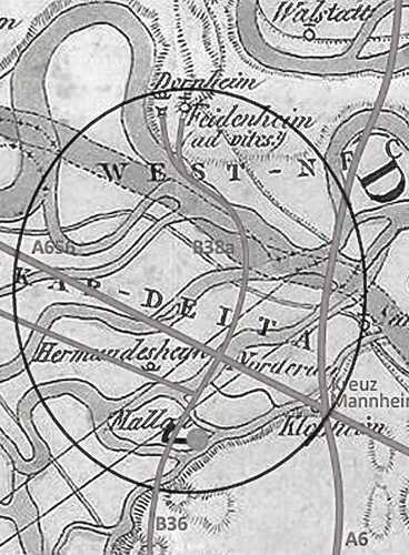 Eine Fahrt von Vitenheim zur Insel Mallau beziehungsweise Eine Fahrt von Feudenheim zur Mallau