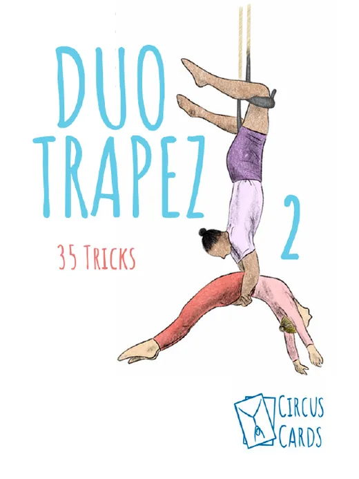 Circus Cards - Trapez Duo 2