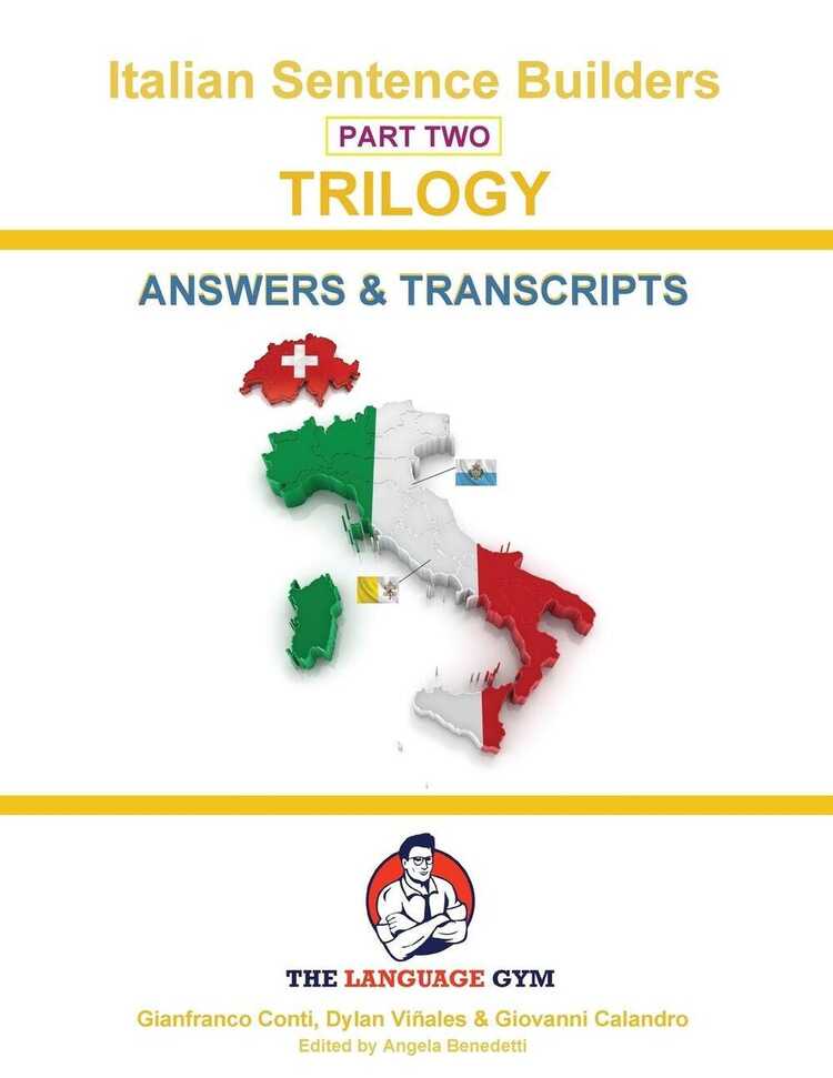 Italian Trilogy 2 Answer Booklet and Transcriptions