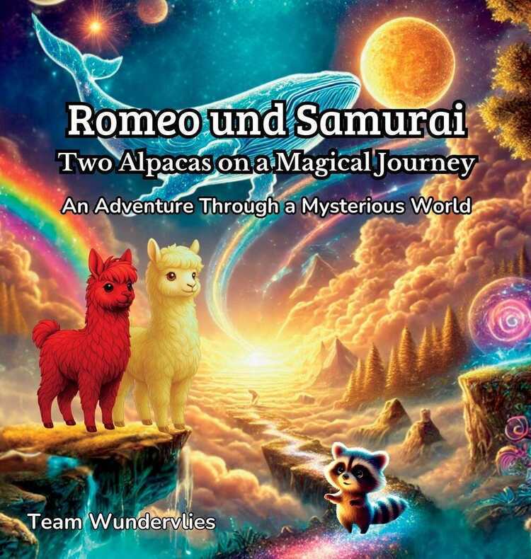 Romeo und Samurai Two Alpacas on a Magical Journey