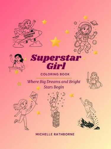Superstar Girl Coloring Book